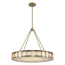  11749 AG - 9 - Light Ivory Isle Alabaster Chandelier